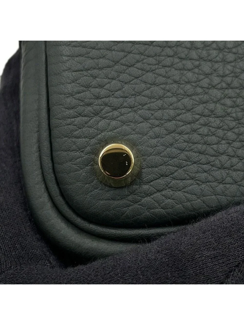 Hermes Handbag Picotin Lock PM Vert Mangrove Gold Taurillon Clemence Tote Bag